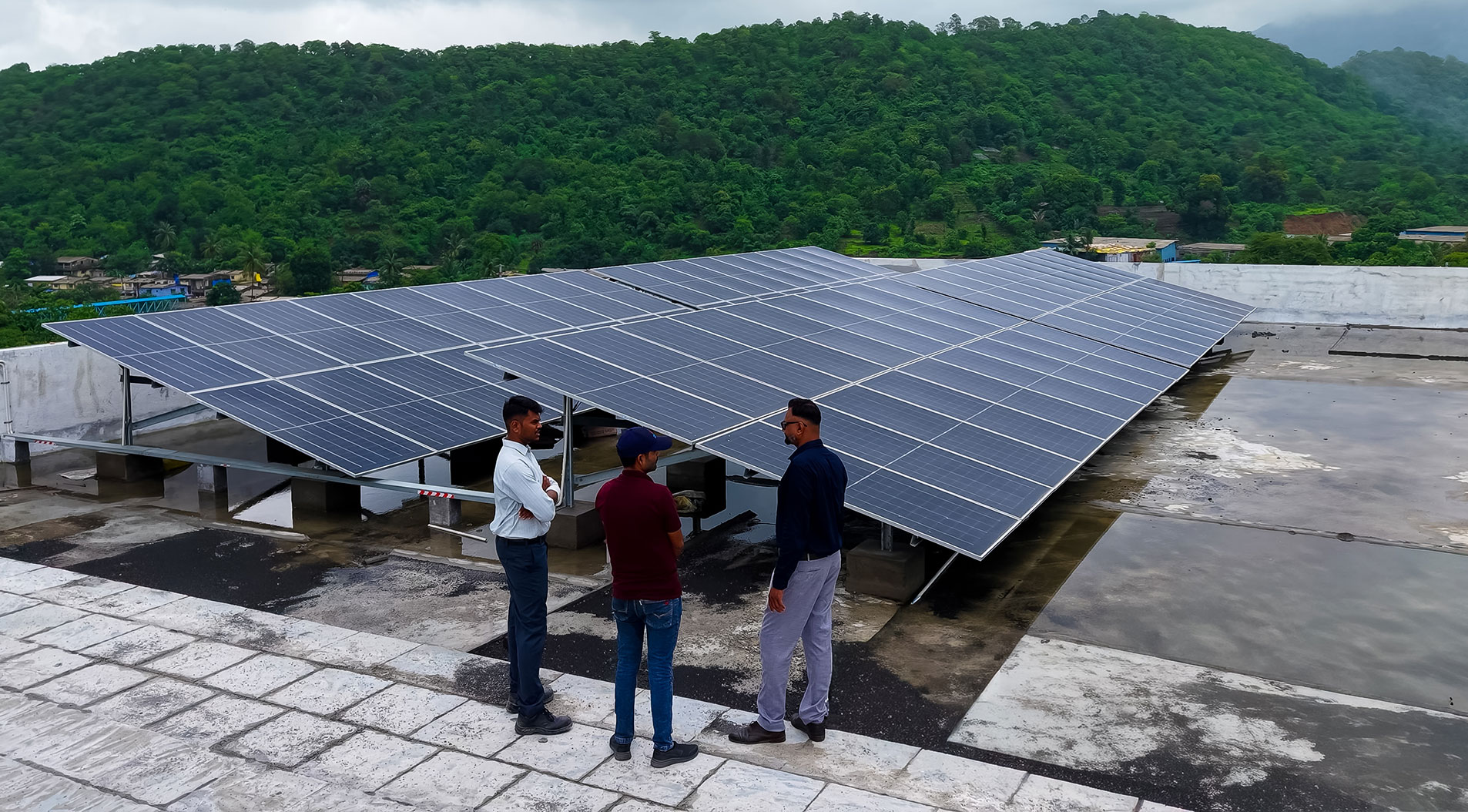 solar panel installation in Vasai